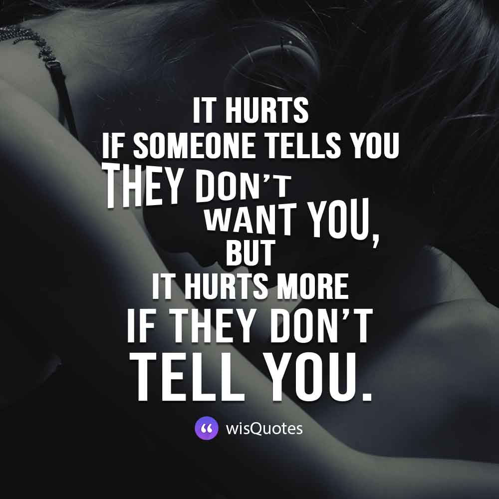 Being Hurt Quotes, Messages and Sayings with Beautiful Images and ...